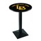 Holland Bar Stool Co 42" Blk Wrinkle Long Beach State University Pub Table L217B4228LBStUn - alternate 1
